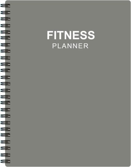 Nokingo Fitness Planner for Women & Men – A5 Workout Log Book/Exercise Workout Log to Track Weight Loss, GYM, Bodybuilding Progress – Daily Health & Wellness Workout Journals, 5.8X8.25 In Workout Book