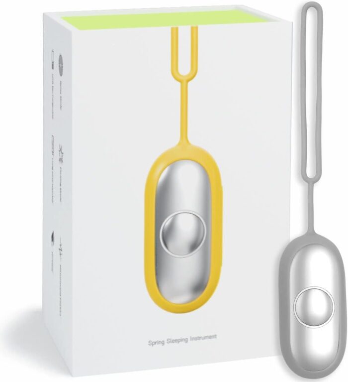 KOWVOWZ Sleep Aid Device, Calmcarry Anxiety Device, Microcurrent Holding Sleep Instrument USB Charging for Adults Stress and Anxiety Relief Sleep Help