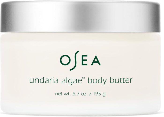 OSEA Malibu Undaria Algae Body Butter Ultra Hydrating Whipped Shea + Ceramides – 6.7 oz – Clean Vegan Skincare and Body Care – Body Moisturizer, Cream, Luxury Beauty Product for Dry Skin