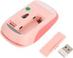 Sorandy Modern Wireless Keyboard Optical Mouse Combo, Colorful Cute Silent Ergonomic Slim and Compact Wireless Keyboard 2.4G with Numeric Pad for Laptop Computer Compatible with (Pink Mixed Color) - Image 7