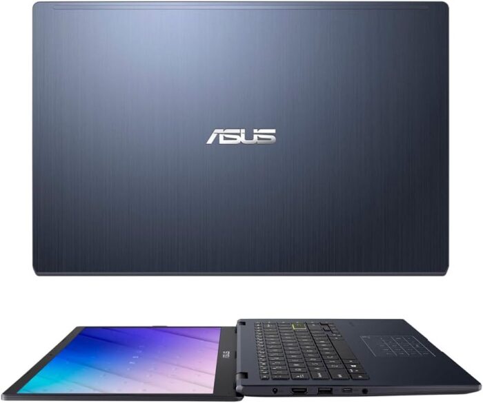 ASUS 14" FHD Laptop, Intel Celeron N4500, 4GB Memory on Board, 64GB eMMC, Intel Iris Xe Graphics, Media Card Reader, Quiet Blue, E410KA-CL464 - Image 5