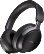 Bose QuietComfort Ultra Wireless Noise Cancelling Headphones with Spatial Audio, Over-the-Ear Headphones with Mic, Up to 24 Hours of Battery Life, Black 2023
