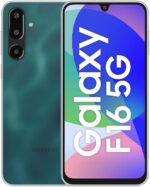 Samsung Galaxy F16 5G (Glam Green, 6GB RAM, 128GB Storage) | Dual SIM | MediaTek Dimensity 6300 | 50MP Triple Camera | 5000mAh Battery | sAMOLED FHD+ Display | 6 Years of Security Updates -India