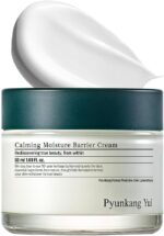 [PKY] Pyunkang Yul Calming Moisture Nourishing Cream Instantly Soothes Sensitive Skin, Face Moisturizer for Healthy Skin Vitality with Collagen, Vegan, Korean Skincare (1.69 Fl. Oz, 50ml)