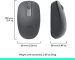 Logitech M196 Bluetooth Wireless Mouse, Compact and Portable Mouse for Laptops, Tablets and More, 12-Month Battery, Smooth Tracking, Compatible With PC and Mac, Windows and macOS - Graphite - Image 9