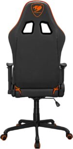Cougar Gaming Chair Armor Elite, Steel-Frame, Breathable PVC Leather, 160° Recliner System, 120Kg Weight Capacity, 2D Adjustable Arm-Rest, Steel 5-Star Base- Orange - Image 8