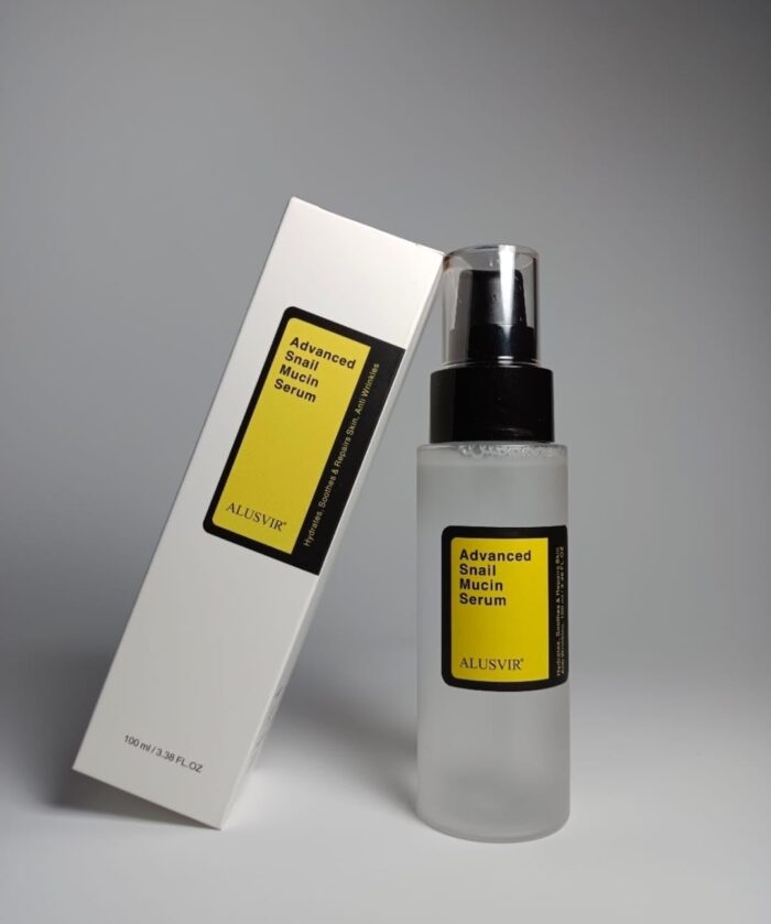 ALUSVIR Korean Skincare Snail Essence | Revitalize, Rejuvenate, Hydrate Skin | Natural Beauty Serum for Long-Lasting Moisture, Glow | Suitable for All Skin Types, Daily Skincare