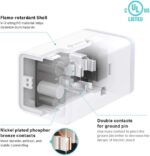 Kasa Smart Plug HS103P4, Smart Home Wi-Fi Outlet Works with Alexa, Echo, Google Home & IFTTT, No Hub Required, Remote Control, 15 Amp, UL Certified, 4-Pack, White - Image 5