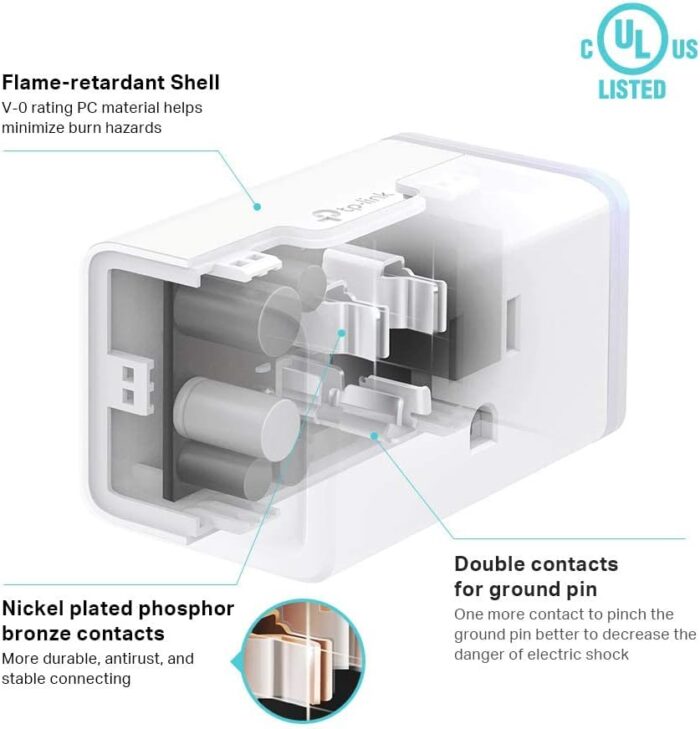 Kasa Smart Plug HS103P4, Smart Home Wi-Fi Outlet Works with Alexa, Echo, Google Home & IFTTT, No Hub Required, Remote Control, 15 Amp, UL Certified, 4-Pack, White - Image 5
