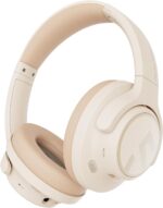 SoundPEATS Space Hybrid Active Noise Cancellation Headphones, Over Ear Headphones with 123H Playtime, Wireless Bluetooth Headset with Deep Bass, Hi-Res Audio, Multipoint Connection&App Customize EQ