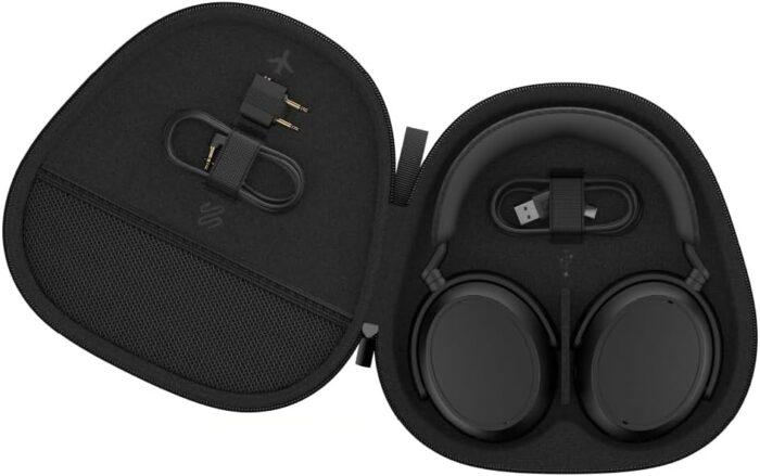 Sennheiser Consumer Audio MOMENTUM 4 Wireless Headphones Bluetooth Headset for Crystal Clear Calls with Adaptive Noise Cancellation, Black, Over Ear - Image 4