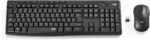 Logitech MK295 Silent Wireless Mouse & Keyboard Combo with SilentTouch Technology, Full Numpad, Advanced Optical Tracking, Lag-Free Wireless, 90% Less Noise, AR Keyboard - Graphite