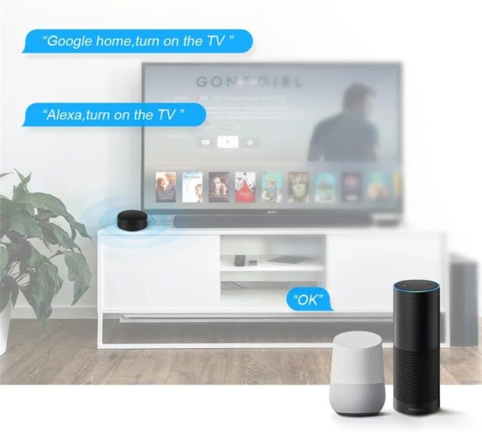 UanTii Tuya Smart IR RF Remote Control WiFi Universal Remote Controller,Smart AC Controller, Support Alexa and Google Home (IR+RF) - Image 5