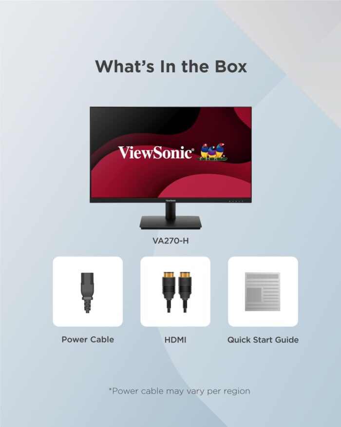 ViewSonic VA240-H/ 24" LCD MONITOR - Image 9