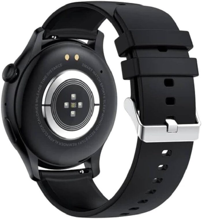 Smart Watch With Text And Call Fitness Tracker, AMOLED Display, Bluetooth Watch IP68, Waterproof Level Activity Tracker With Heart Rate And Sleep Monitor Smart Watch For iOS & Android (Black) - Image 3