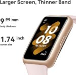 HUAWEI Band 7 Smartwatch Health and Fitness Tracker, Slim bezel-less screen, 2-week battery life, SpO2 Blood Oxygen & Heart Rate monitor, Sleep Tracking, 96 Workout Modes, Graphite Black - Image 4