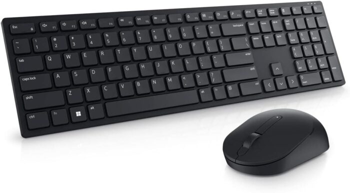 Dell KM5221W-KB+MS Wireless Keyboard and Mouse, Black - Image 3