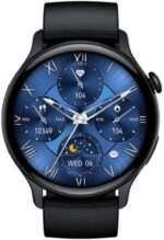 Smart Watch With Text And Call Fitness Tracker, AMOLED Display, Bluetooth Watch IP68, Waterproof Level Activity Tracker With Heart Rate And Sleep Monitor Smart Watch For iOS & Android (Black) - Image 2