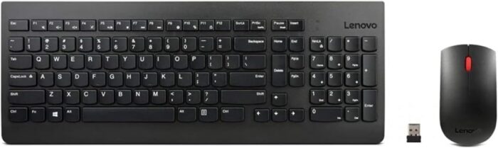 Lenovo 510 Wireless Combo Keyboard with Mouse Combo, GX30N81779, Black - Image 2