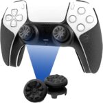 FPS Freek Galaxy Black for PlayStation 4 (PS4) and PlayStation 5 (PS5) Performance Thumbsticks, Compatible Controller Grip Performance, Galaxy Themed Thumbstick Covers (1 High-Rise, 1 Mid-Rise, Black) - Image 7