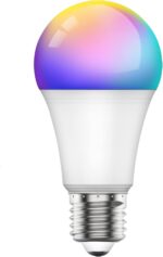 Sky-Touch Smart Light Bulb, Multi Color Changing Dimmable Smart Wifi And Bluetooth Compatible With Alexa And Google Home Assistant, 10W