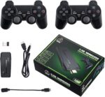 64G Retro Game, HD Classic Game, 10000+ Built-in Games, 9 Emulators, HDMI Output TV Video Games, High Definition Game with Dual 2.4G Wireless Controllers
