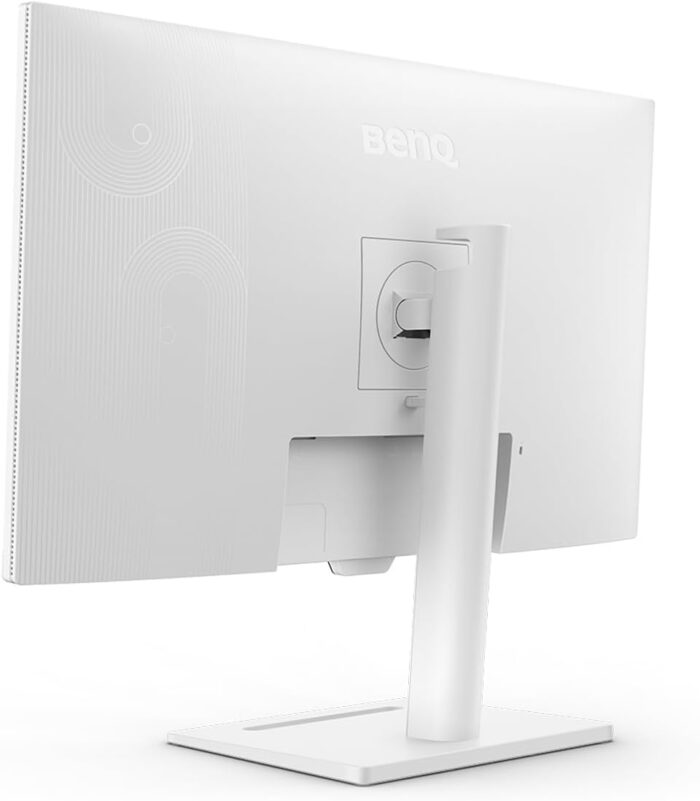 BenQ GW3290QT 31.5” 2560x1440 QHD IPS USB-C Ergo Eye-Care Monitor, Noise Filter Speakers, Noise Cancellation Mic, Optional Base Cover GC01 with Functions, Daisy Chain, Height Adjustment - Image 9