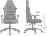 Anda Seat Luna L Gaming Chair - black PVC - Image 2