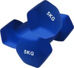 DAYONG Fitness Dumbbell Set of 2, Hexagonal Frosted Dumbbells for Men Women, Home Gym Equipment for Core Strength Training, Exercise Muscle.