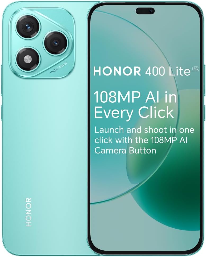 Honor 400 Lite DUAL-SIM 256GB ROM + 8GB RAM (GSM only | No CDMA) Factory Unlocked 5G SmartPhone (Marrs Green) – International Version Honor 400 Lite DUAL-SIM 256GB ROM + 8GB RAM (GSM only | No CDMA) Factory Unlocked 5G SmartPhone (Marrs Green) – International Version