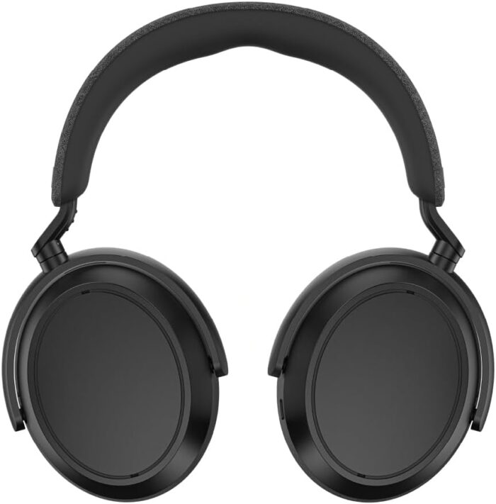 Sennheiser Consumer Audio MOMENTUM 4 Wireless Headphones Bluetooth Headset for Crystal Clear Calls with Adaptive Noise Cancellation, Black, Over Ear - Image 2