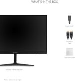 Viewsonic VX2418-P-MHD 24 Inch Frameless Full HD 1080p 180Hz 1ms Gaming Monitor with Adaptive-Sync Eye Care HDMI and Display Port, Black - Image 5