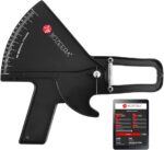 BOZEERA [Body Fat Caliper PRO] / Skinfold Caliper PRO - Inclusive Free Software, Video Interpretation and English Manual - . Premium-Version for Calculating Body Fat Percentage.