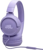 JBL Tune 520C USB-C Wired Headphones – Hi-Res Audio, Pure Bass Sound, 3-Button Remote, Padded On-Ear Design – Purple - Image 4