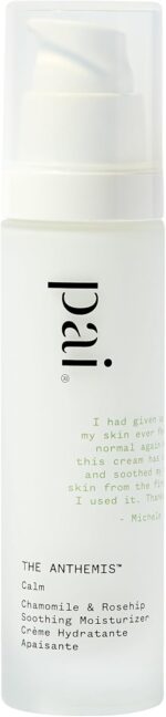 PAI SKINCARE - The Anthemis: Organic Chamomile + Rosehip Soothing Facial Moisturizer | Natural, Vegan, Sensitive Skincare (1.7 fl oz | 50 mL)