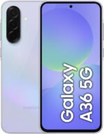 Samsung Galaxy A36 5G, Android Smartphone, 256GB Storage, 8GB RAM, Awesome Lavender, 6x OS Upgrades, Large Display, Octa-Core Processor (UAE Version)