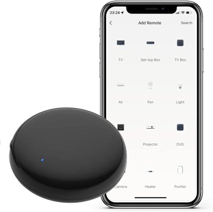 UanTii Tuya Smart Wifi IR Remote Controller Infrared Universal Remote Controller for Smart Home Control for AC TV Amazon Alexa and Google Home Siri Voice Control
