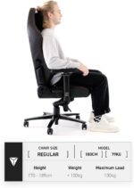 Secretlab Titan Evo Fortnite Battle Bus Gaming Chair - Reclining, Ergonomic, Comfortable Computer Chair with 4D Armrests, Headrest & Lumbar Support - Regular - Purple/Blue - Leatherette - Image 7