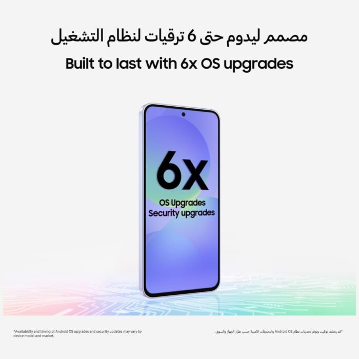 Samsung Galaxy A36 5G, Android Smartphone, 256GB Storage, 8GB RAM, Awesome Lavender, 6x OS Upgrades, Large Display, Octa-Core Processor (UAE Version) - Image 7