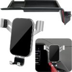 Car Phone Holder Center Console Organizer Tray for Chevrolet Chevy Corvette 2020 2021 2022 2023 2024 2025 C8 Auto Interior Accessories Best Cell Phones Mount Dashboard Mobile CellPhone Screen Stand