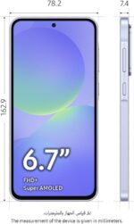 Samsung Galaxy A36 5G, Android Smartphone, 256GB Storage, 8GB RAM, Awesome Lavender, 6x OS Upgrades, Large Display, Octa-Core Processor (UAE Version) - Image 2