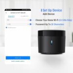 BroadLink RM4 mini Smart Remote and Sensor Cable Set RM4 mini S, Universal IR Remote Control Hub with Temperature Humidity Monitor USB Cable, Compatible with Alexa, Google Home, IFTTT - Image 4