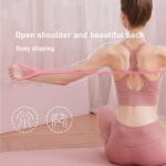 Goodern Figure 8 Resistance Band,Arm Back Shoulder Exercise Elastic Rope,Stretch Fitness Band for Yoga Pilates Stretching Elasticity Arm Back Chest,Resistance Band Elastic Exercise Equipment - Image 2