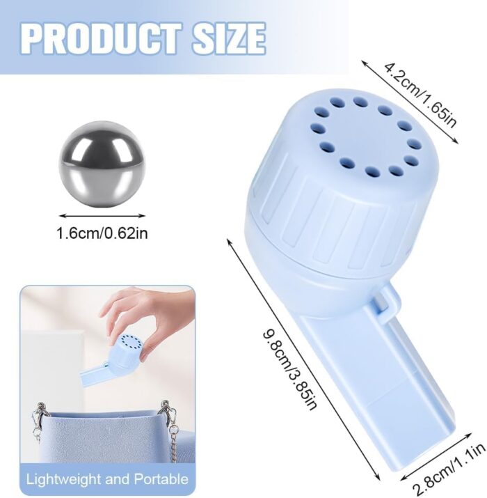 MAKINGTEC Mucus Clearance and Lung Expansion Device, Flutter Valve Mucus Removal Device, Lung Exerciser Device for Lung Strengthener, Breathing Exercise Device for Lungs (Light Blue) - Image 4
