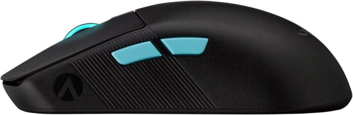 ASUS ROG Harpe Ace Aim Lab Edition Gaming Mouse, 54g Ultra-Lightweight, Low-latency Connectivity (2.4GHz RF, Bluetooth, Wired), 36K DPI Sensor, 5 Custom Buttons, Esports & FPS Gaming, Nvidia Reflex - Image 9