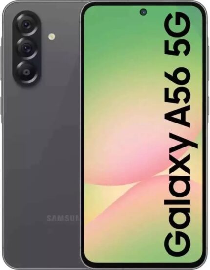 Samsung Galaxy A56 5G (Awesome Graphite, 12GB, 256GB) | Awesome Intelligence: Circle to Search, Intelligent Editing | Awesome 6 OS & 6 Years Security Updates | IP67- International