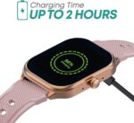Faster Nerv Watch 2- HD Display 2.01 Inches Smart Watches for Men and Women- Bluetooth Calling Heart Rate Blood Pressure Sleep Health Monitor- Fitness Tracker Smart Watch for Men and Women (Pink) - Image 3