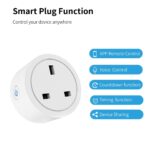 UanTii Tuya Wifi Smart Plug 20A Wireless Socket Mini Wifi Outlet Timing Schedule Function Smart Life App Remote Control Works with Amazon Alexa Google Home Siri Samsung Smart Things (4) - Image 2