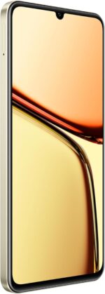 Realme C61 Dual SIM Smartphone | 8GB RAM, 256GB Storage | 6.74" 90Hz Display | 50MP AI Camera | 5000mAh Battery | Android 14 | 4G LTE | Side Fingerprint | Type-C Charging (Sparkle Gold) - Image 3