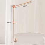let's make (PMZ105101-1P HJ) - Wooden Baby Mobile Crib Holder,Wooden Mount for Mobile Hanging, Baby Crib Attachment for Nursery Decor - Image 3
